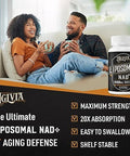 1800 Mg Liposomal Nad Supplement, Nad+ Supplement Similar To Nicotinamide Riboside, 98% Pure Nad Plus Supplement For Energy Booster & Cellular Repair For Men & Women, Non-Gmo, 60 Softgels