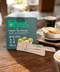 Blyss Granulated Monk Fruit Sweetener with Erythritol Packets (100 Sticks) - Zero Glycemic Index, Low Carb, Low Calorie, Sugar-Free, Keto & Diabetic Friendly, Non-GMO
