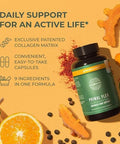 Primal Harvest Primal Flex With Turmeric Hyaluronic Acid Type Ii Collagen And Boswellia For Joint Comfort Flexibility And Mobility Support