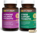 Dailynouri Daily Nouri Hormone Balance Probiotic & Stress Support Probiotic Bundle Supports Gut Health Skin Immunity Stress Relief Mood & Digestion