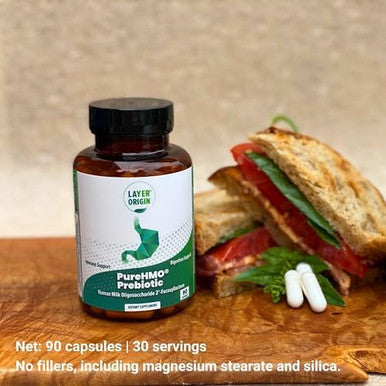 Layer Origin PureHMO Human Milk Oligosaccharide (HMO 2'-FL) Prebiotic Fiber