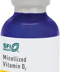 Klaire Labs Micellized Vitamin D3 Liquid For Children, Infants & Adults - 400 Iu Vitamin D Per Drop - Suitable For Kids - Immune Support - Natural Mango Orange Flavor Drops (600 Servings / 1 Fl Oz)