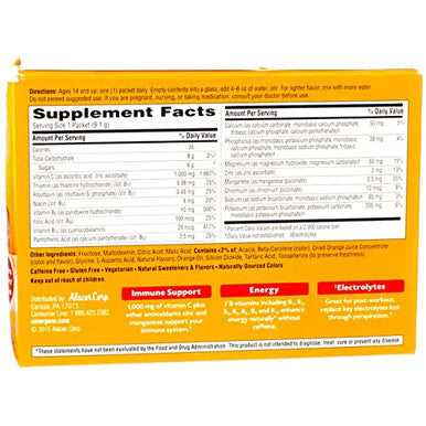 Emergen-C Super Orange 30 Pkt Pack Of 22