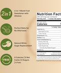 Monk Fruit & Allulose Sweetener with No Erythritol, 3 Pounds | 0 Aftertaste, 0 Calories, 0 Net Carbs ÃƒÂ¢Ã¢â€šÂ¬Ã¢â‚¬Å“ 1:1 Sugar Substitute ÃƒÂ¢Ã¢â€šÂ¬Ã¢â‚¬Å“ Perfect Sweet Balance for Baking, Cooking, Beverages ÃƒÂ¢Ã¢â€šÂ¬Ã¢â‚¬Å“ Keto, Vegan