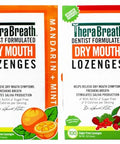 Therabreath Dry Mouth Lozenges Kit Mandarin Mint And Tart Berry Eachsugar Xylitol Formula Saliva Support Flavor Variety 100 Ct