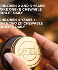 Solgar Kangavites Bouncin Berry Flavor - 120 Chewable Tablets Pack Of 2 - Complete Multivitamin & Mineral Formula For Children - Vegan Gluten Free