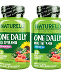 Naturelo One Daily Multivitamin For Men 50 60 Capsules And One Daily Multivitamin For Women 50 (Iron Free) 60 Capsules Bundle 2 Month Supply