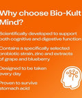 Bio-Kult Mind Probiotic Supplement For Cognitive Function With Added Grape And Blueberry Extracts And Zinc ÃƒÂ¢Ã¢â€šÂ¬Ã¢â‚¬Å“ 60 Capsules