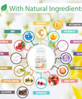 Quercetin 1,000Mg, Vitamin C 1,000Mg, Zinc 50Mg, Vitamin D3 5,000Iu, Selenium, Copper, Acerola, Ginger, Rutin, Bitter Orange, Rose Hips, Echinacea, Immune C Plus, 14 In 1 Immune C Plus (60 Count)