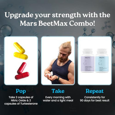 Mars By Ghc Beetmax Combo 120 Capsules Pack Of 1