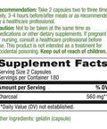 Nature'S Way Activated Charcoal, Binds Unwanted Materials And Gas*, 560Mg Per Serving, 360 Capsules