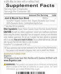Organixx Magnesium Glycinate (60 Caps) and Joint and Muscle Care Turmeric (60 Caps) Bundle