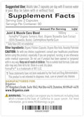 Organixx Magnesium Glycinate (60 Caps) and Joint and Muscle Care Turmeric (60 Caps) Bundle