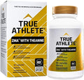 True Athlete Zma With Theanine â€“ Supports Muscle Recovery Strength & Sleep â€“ Zinc Magnesium Vitamin B6 & Theanine Formula For Relaxation & Performance (90 Capsules)