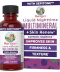 Maryruth's Travel Size Nighttime Liquid Multimineral + Skin Renew 1 Fl Oz Pack Of 8