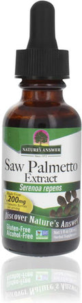 Nature'S Answer Alcohol- Saw Palmetto Berry Extract 1-Fluid Ounce | Prostate Support | Natural Urinary Health | Promotes Hair Growth
