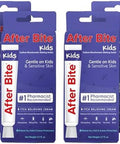 After Bite Kids - Bug Bite Itch Relief For Kids With Sodium Bicarbonate - Ideal For Mosquito Bites Fire Ant Bites Bees & More - Portable Cream Formula - 0.7 Oz (4 Pack)