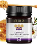 Berringa Australian Manuka Honey MGO 400+, 8.82 oz, High Strength, Wellness Formula, Immune Support & Digestive Health, Third-Party Tested, 100% Pure & Unfiltered Raw Honey From Australia