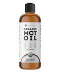 Kate Naturals MCT Oil for Coffee & Keto (16oz) USDA Certified Organic MCT Oil Liquid with only C8 & C10. Odorless Fuel for Body & Mind. No Aftertaste