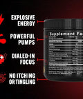 Pescience Prolific Pre Workout Powder For Men & Women With L-Citrulline Nitric Oxide Booster Energy Powder & Nootropic For Focus â€“ Preworkout Without Beta Alanine â€“ 40 Scoops Sour Green Apple