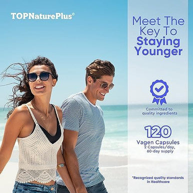 Nad+ Supplement 1000 Mg Pure Organic, Highest Nad+ Resveratrol Supplement Max Absorption For Energy And Dna Repair, Aging Defense, Brain Function Support, 120 Capsules