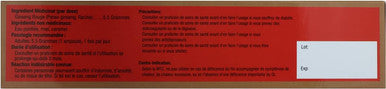 Chinese Red Ginseng 5500 Mg Ampoules, 10 Count