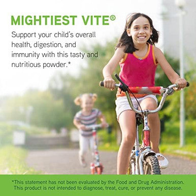 Davinci Little Mightiest Vite Multivitamin For Kids With Probiotics & Prebiotics Supports Immune System Function Gut Health & Brain Health Fruit Punch Flavor 30 Servings (42 G)