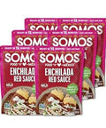 SOMOS Red Enchilada Sauce - Authentic Mexican Flavor & Trusted Quality Ã¢â‚¬â€œ Gluten Free, Non-GMO & Vegan - Perfect for Enchiladas, Chip Dip | 8 oz Pouches (Pack of 6)