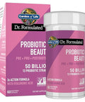 Garden Of Life Dr. Formulated Beauty Probiotics With Biotin Hyaluronic Acid And Pre Pro & Postbiotics Skin Health Hair & Nails Non-Gmo Gluten-Free 60 Vegetarian Capsules