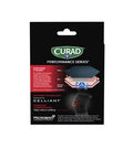 Curad Performance Series IRONMAN Infrared Knee Support Elastic Knee Sleeve for Pain Management Compression Support for Enhanced Recovery and Performance Powered by CELLIANT Technology Large/X-Large