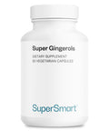 Supersmart Super Gingerols 400 mg Per Day Ginger Root Extract Standardised to 20 Gingerols Digestive Support Anti Inflammatory Supplement NonGMO Gluten Free 60 Vegetarian Capsules