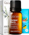 Gya Labs Cypress Essential Oil For Diffuser & Juniper Berry Essential Oil For Diffuser Set - Aromatherapy Grade Essential Oils Set - 2X0.34 Fl Oz - Gya Labs