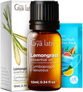 Gya Labs Lemongrass Essential Oil For Diffuser & Lavender Essential Oil For Diffuser Set - Aromatherapy Grade Essential Oils Set - 2X0.34 Fl Oz - Gya Labs