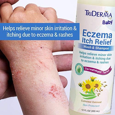Baby Eczema Itch Relief Wash & Shampoo 12 Ounces