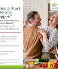 Terry Naturally Urinary Tract Intensive Support Supplement With Cranberry For Bladder Health Support Kidney Health Supplement With Dmannose & Vitamin C 60 Capsules (30 Servings)