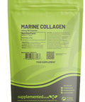 Marine Collagen 180 Capsules 400mg UK Made. Pharmaceutical Grade Type 1 Hydrolysed Supplement. Skin Nails Hair and Joints