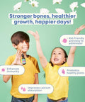 JoySpring Liquid Vitamin D3 with K2 Immune Support and Zinc Supplements for Kids Elderberry and Zinc Liquid