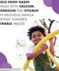 Bluebonnet Super Earth Rainforest Animalz Calcium Magnesium And Vitamin D3 Chews Natural Vanilla Frosting White 90 Count