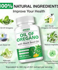 Letollhold Oil Of Oregano With Black Seed Oil Oregano Oil Oapsules 400 Softgel