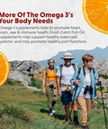 Barlean'S Omega 3 Fish Oil Supplements Supplement Softgels For Men And Women 1300 Mg Ultra Epa And Dha Fatty Acids Orange Flavored 60 Count
