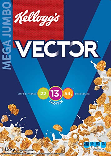 Kellogg Frosted Mini-Wheats Breakfast Cereal, High Fiber, 48g Whole Grain, Giant Size, 29.5 oz
