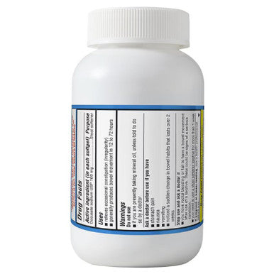 Berkley Jensen Stool Softener Laxative Docusate Sodium 100 Mg Stimulant-Free Gentle Dependable Constipation Relief - Helps Promote Regular Bowel Movements 400 Softgels (Pack Of 1)