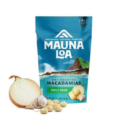 Mauna Loa Sea Salt Roasted Macadamia Nuts Premium Hawaiian Nuts 20oz Resealable Bag Keto Friendly Gluten Snack