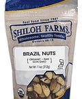Shiloh Farms - Organic Brazil Nuts Raw - 11 Ounce