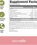 Naturewise Collagen Gummies - Strawberry Lemon Flavor - Type 1 & 3 Peptides For Women With Biotin, Vitamin C, E, & Zinc For Hair Skin And Nails & Joint Support - 60 Count[1-Month Supply]