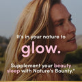 NatureS Bounty Optimal Solutions Gorgeous Sleep Melatonin 5Mg Gummies With Collagen 60 Count Assorted Fruit Flavors 30 Total Servings