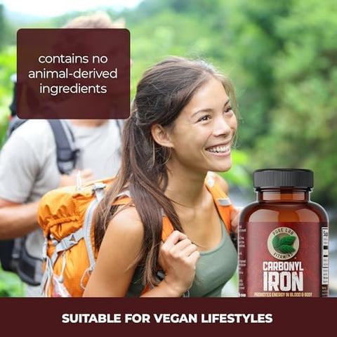Pure Lab Vitamins Carbonyl Iron 90 VegiCaps