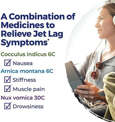 Boiron Jet Lag Relief Kit Travel Essential For Relief From Nausea Stiffness Muscle Pain And Drowsiness From Long Flights 3 Count (240 Pellets)