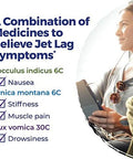 Boiron Jet Lag Relief Kit (240 Pellets) And Dramamine Motion Sickness Relief Less Drowsey Formula 8 Count Travel Bundle