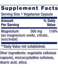 Life Extension - Magnesium Capsules 500 Mg, 100 Vegetarian Capsules